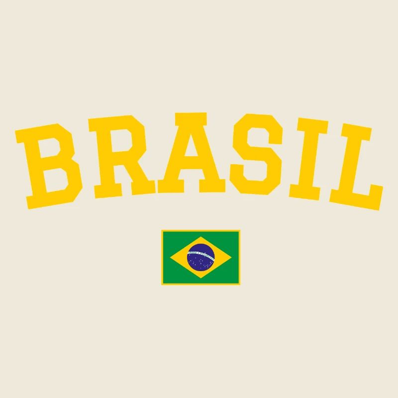 Drapeau du Brésil jaune