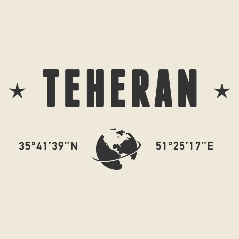Tehran Iran Coordinates Planet Earth