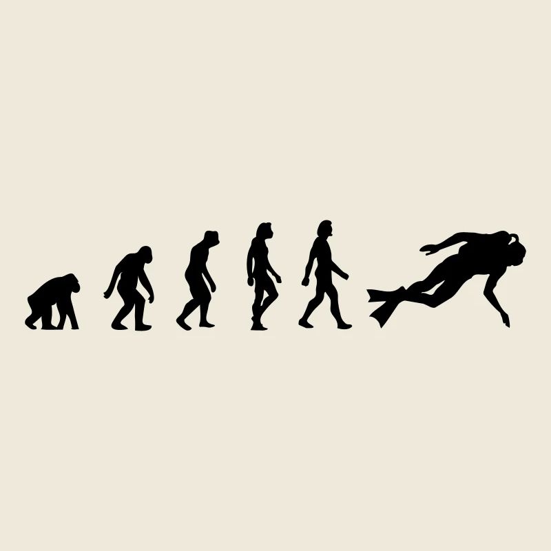 Die Evolution von Flaschentauchen