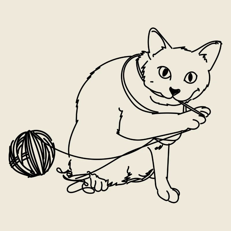 Playing cat