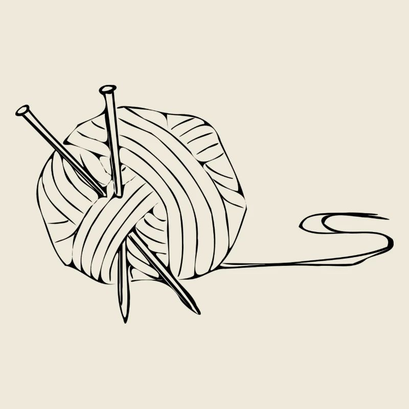 Knitting knitting needles wool gift idea gift