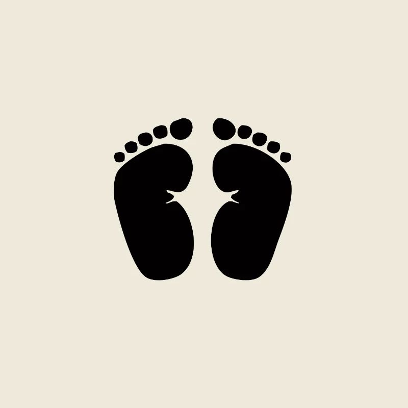 impression de pied cool jazz smile