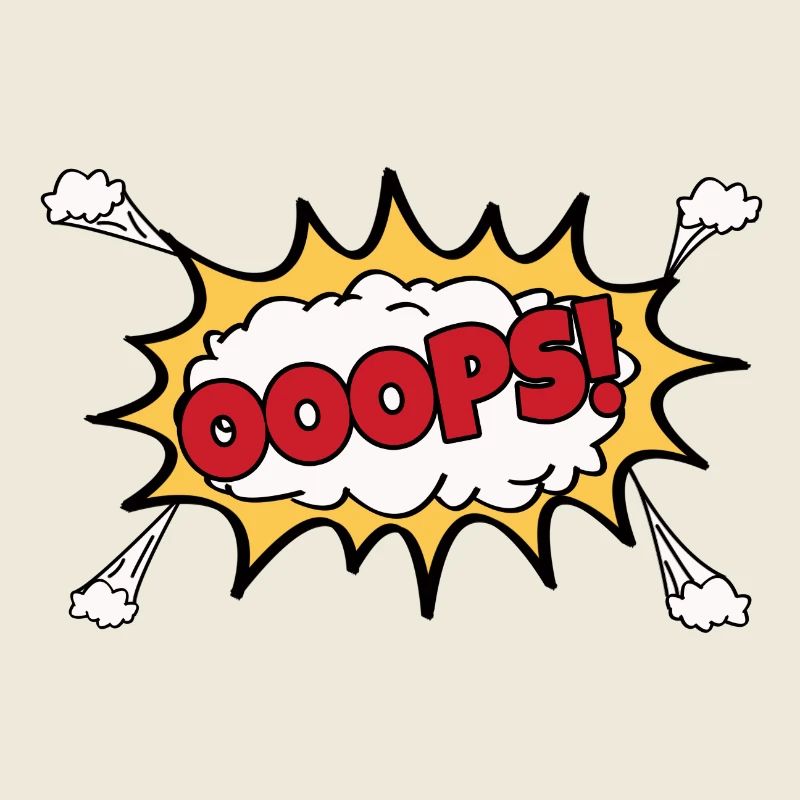 OOOPS Comic Graffiti