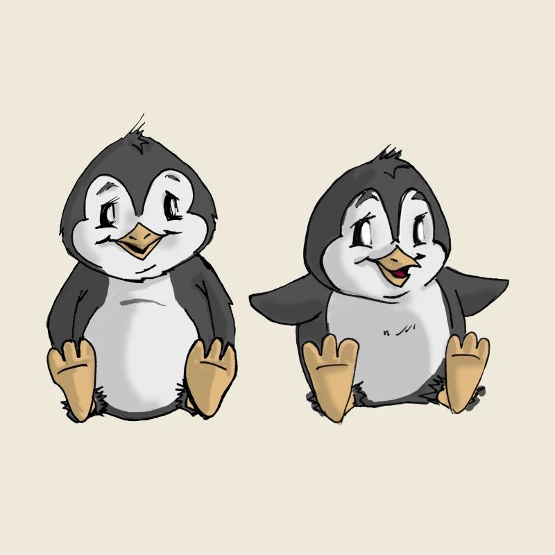 Pinguin Kinder