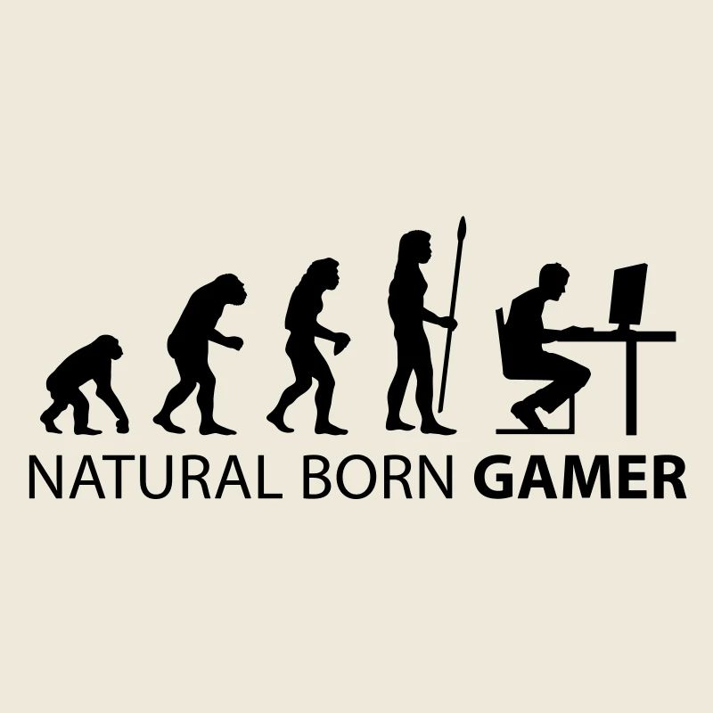 évolution naturelle née gamer