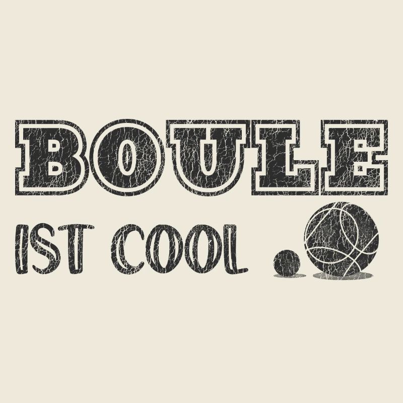 Boule ist cool Spiel Petanque Boules Boulekugel