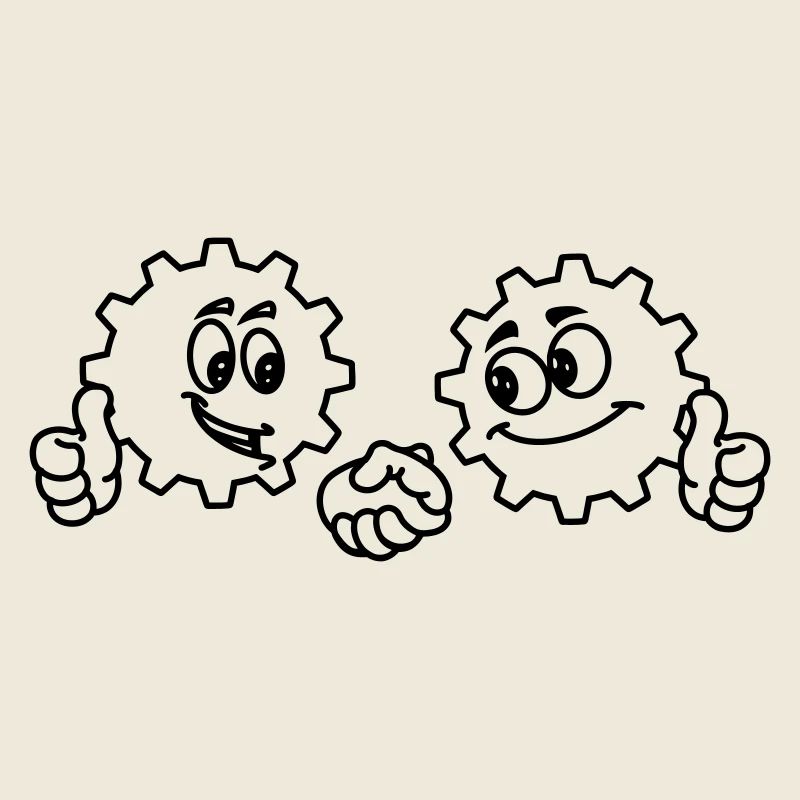 Teamwork Hände schütteln