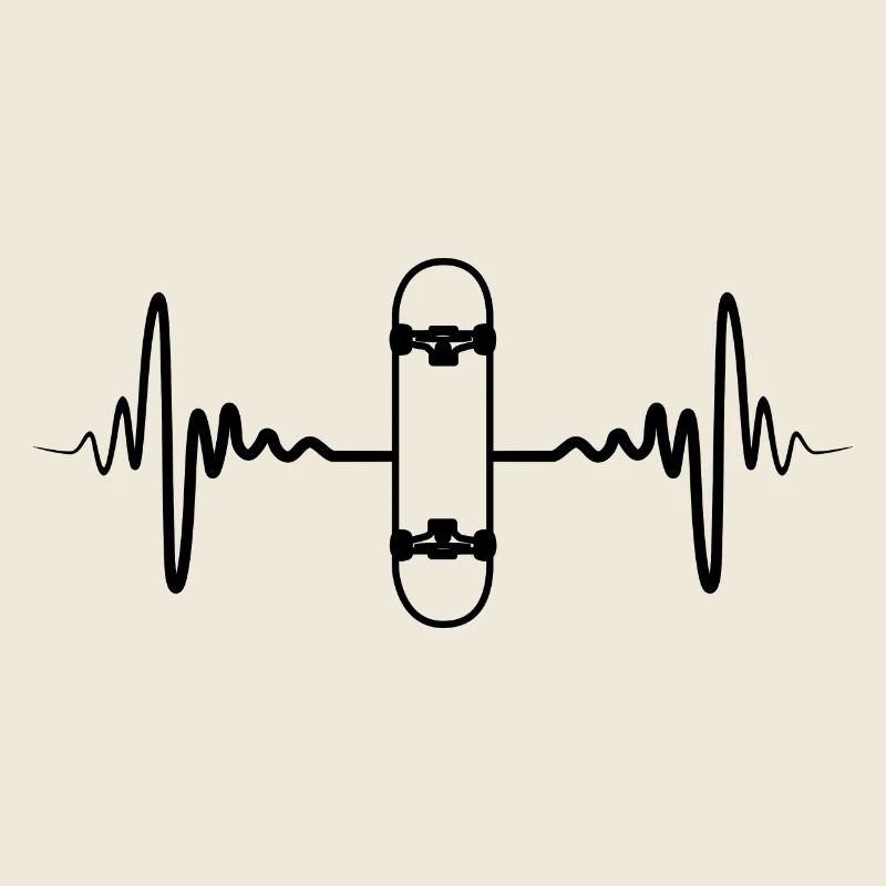Skateboard Pulsschlag