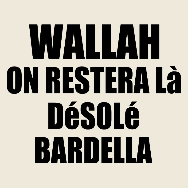 Wallah wird es dabei belassen, sorry Bardella