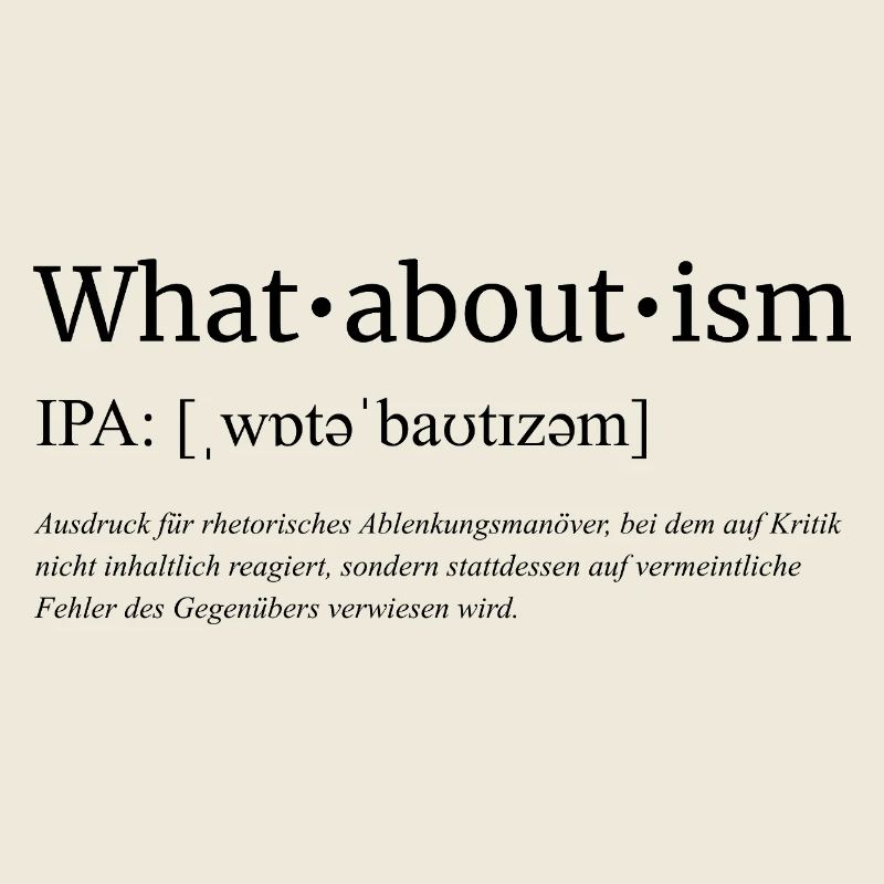 Whataboutisme