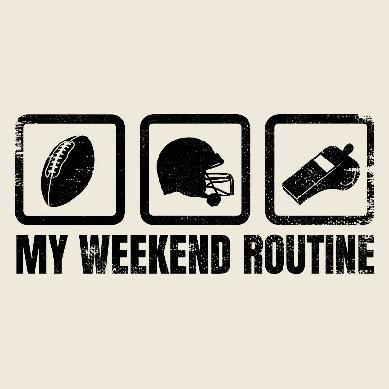 Routine du week-end de football