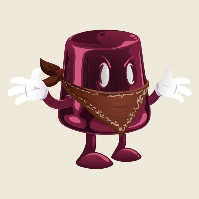 Ein Eimer mit Armen und Beinen