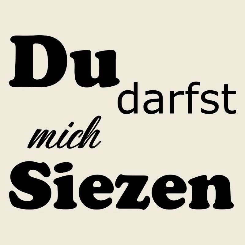 Du darfst mich Siezen Geschenk Geschenkidee