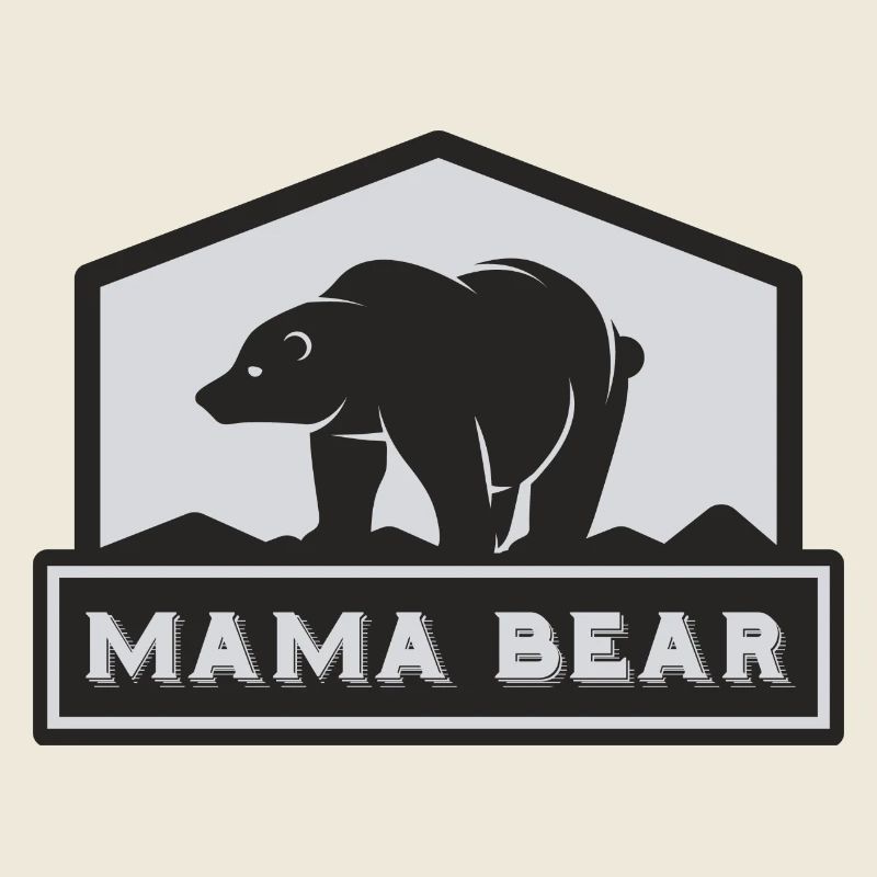 Mama Bear - Bärenmama lustiges Geschenk Muttertag
