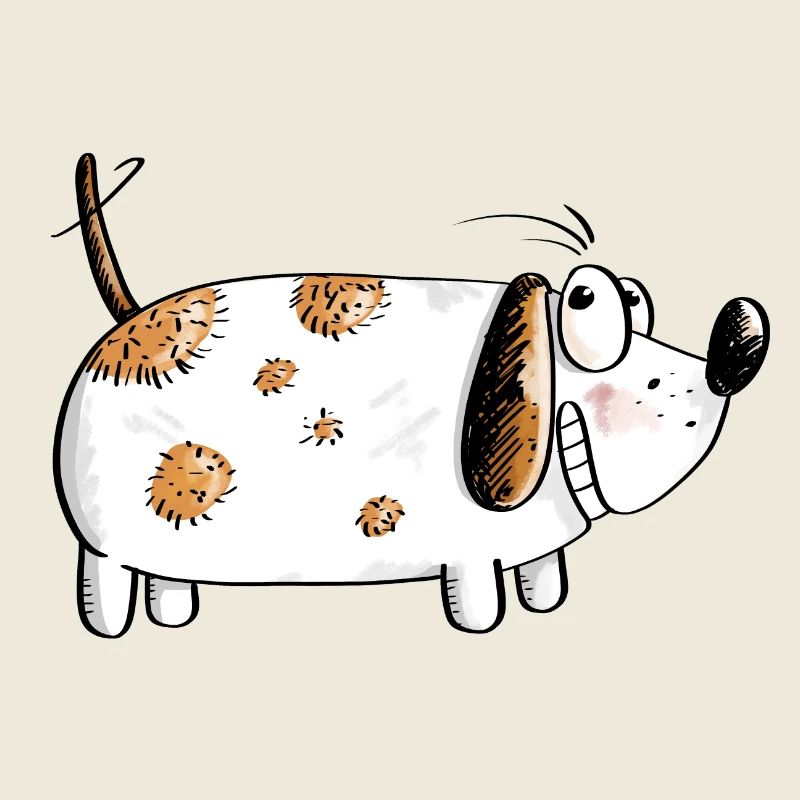 Fat Funny Dog - Chiens Comic