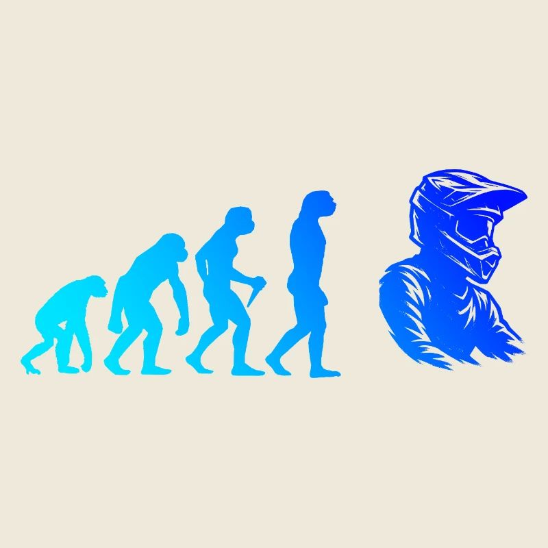 Conception compacte du motocross