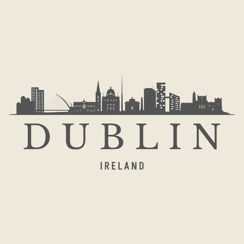 Dublin Ireland, Dublin Skyline
