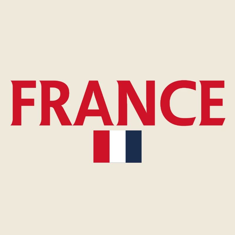Thème du drapeau français : Style tricolore