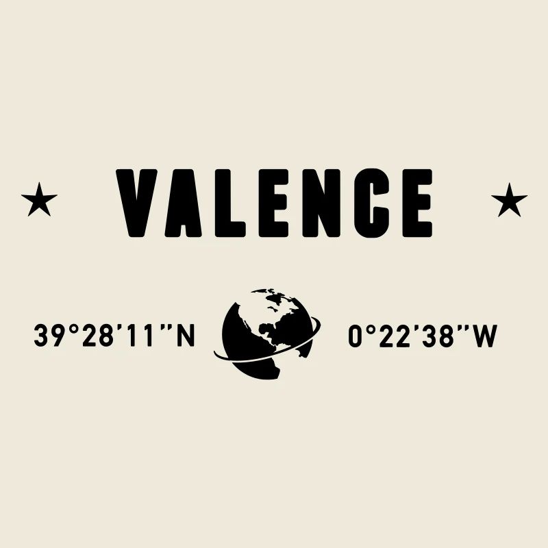 Valencia Spain Coordinates Gps Globe