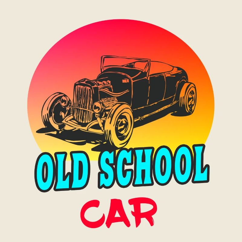 Old School Car/ Gift Classic Car Tuning