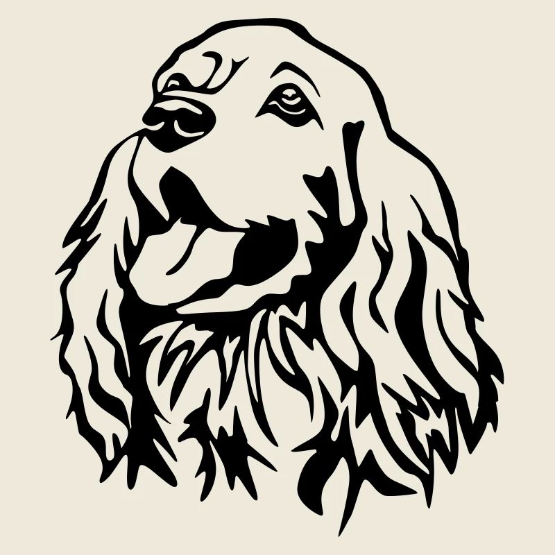 Cocker Spaniel Kopf