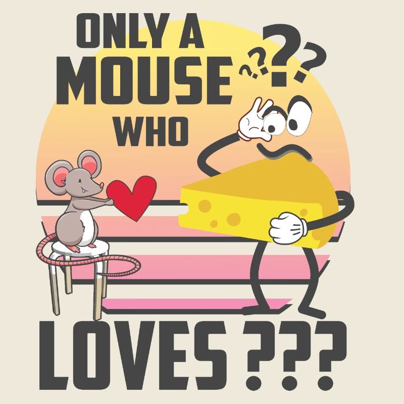 Juste une souris qui aime le fromage