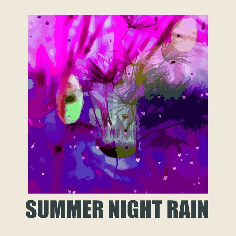 Summer NightRain Abstract