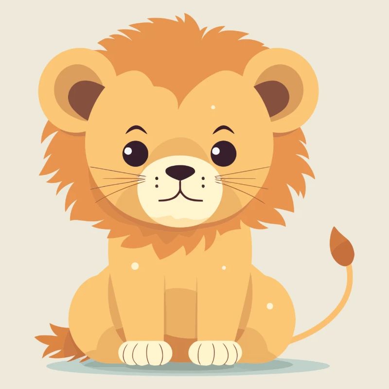 Bébé lion