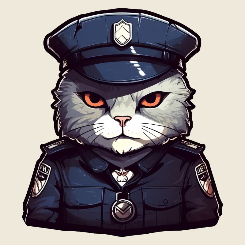 Polizei Katze