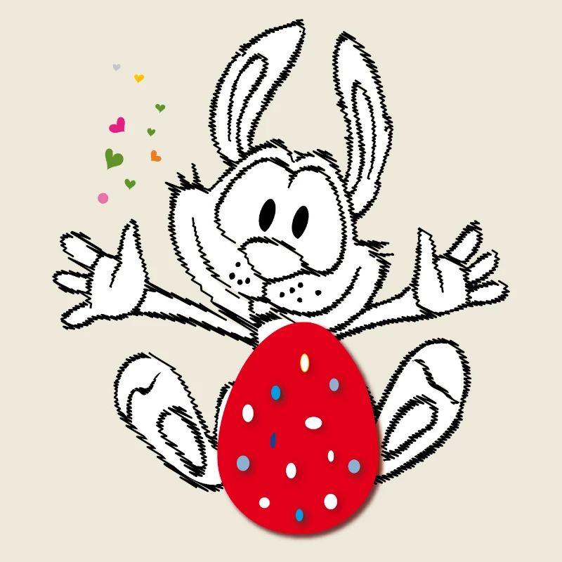 Easter Bunny with Easter Egg