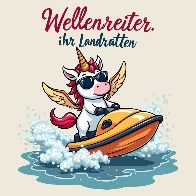 Surfeur Licorne