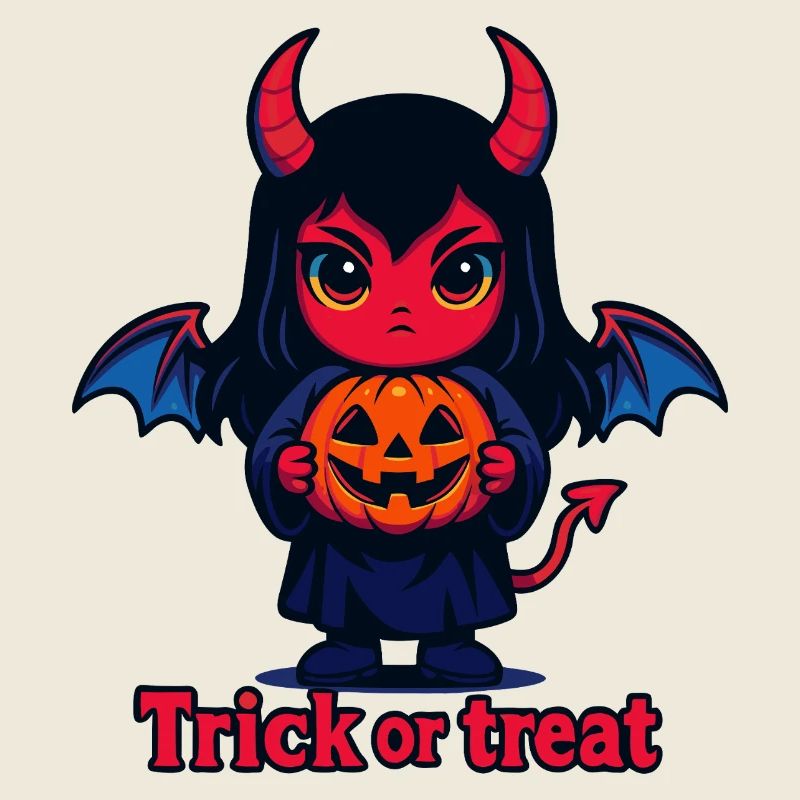 Trick or Treat – Cute Devil