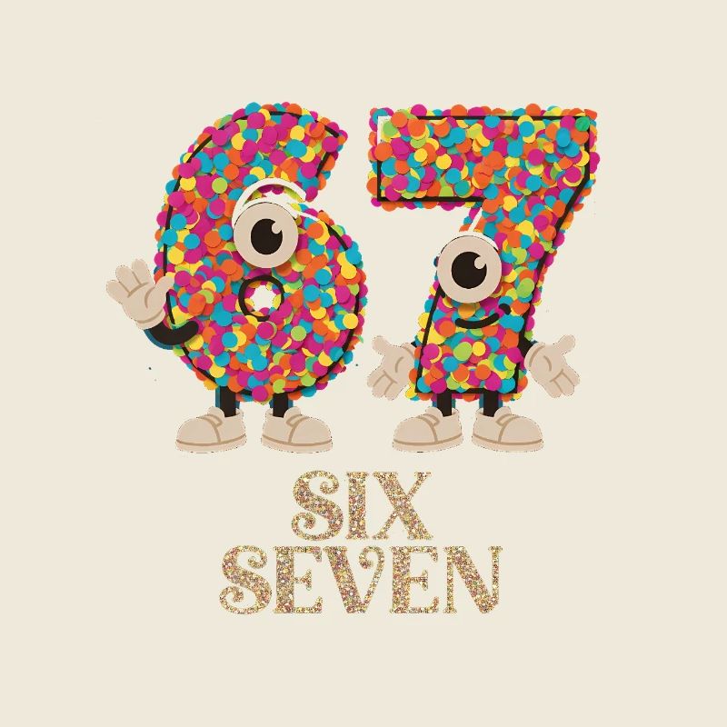 6 7 Meme Costume Replacement Carnival Gift