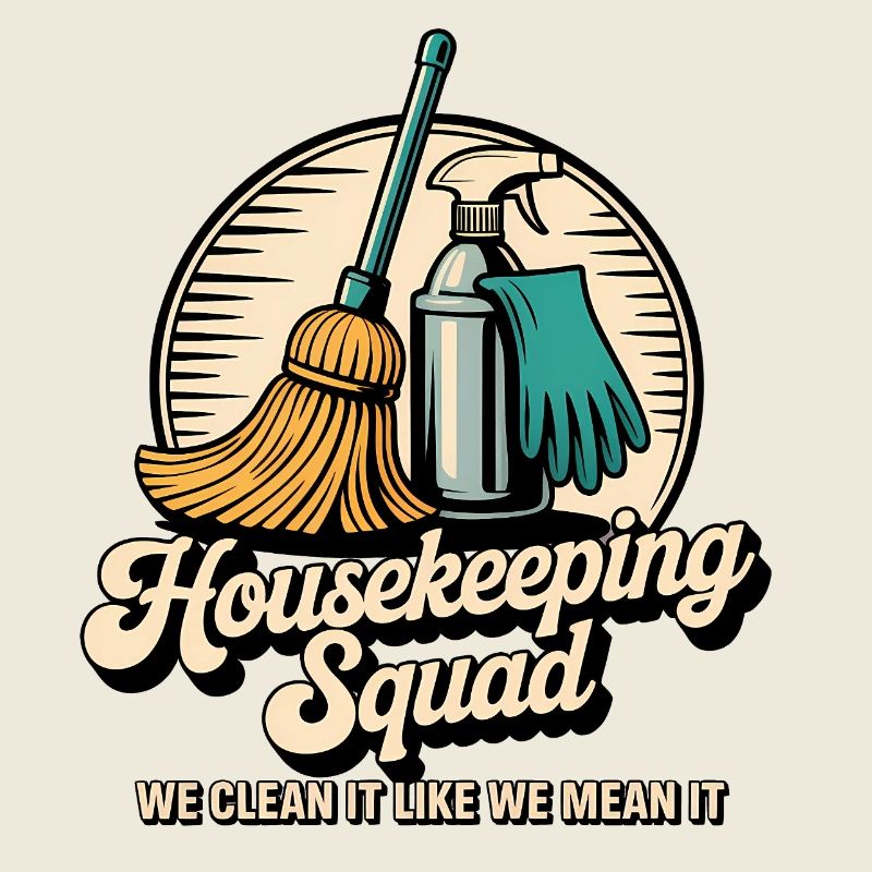 Funny Cleaning Design