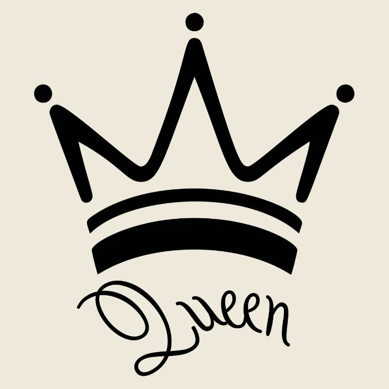 Queen Valentinstag, Hochzeitstag oder Paar Design