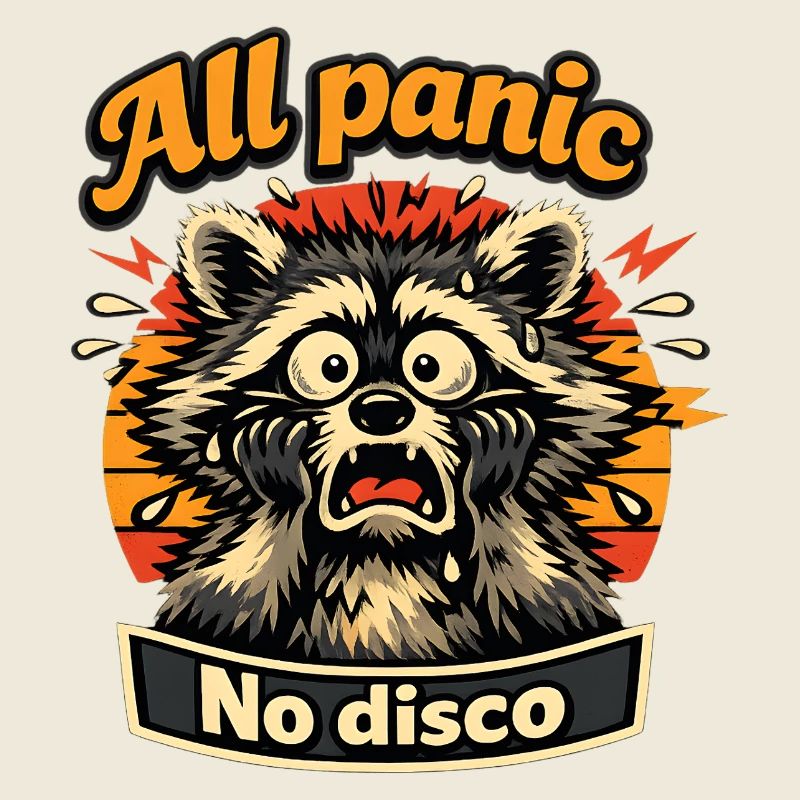 Toute panique Pas de raton laveur disco