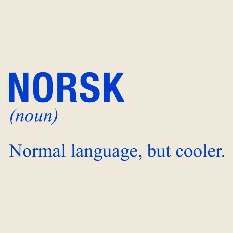 NORWAY Norway Norwegian Language Norwegian