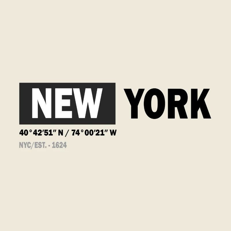 NEW YORK - Coordinates