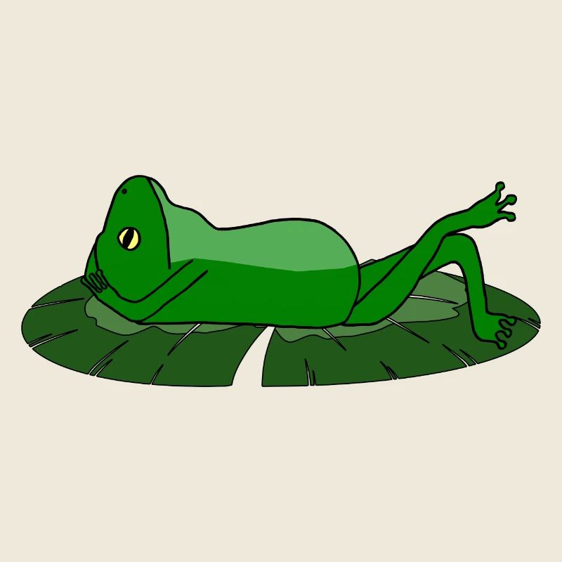 Frog Toad Chill Toad