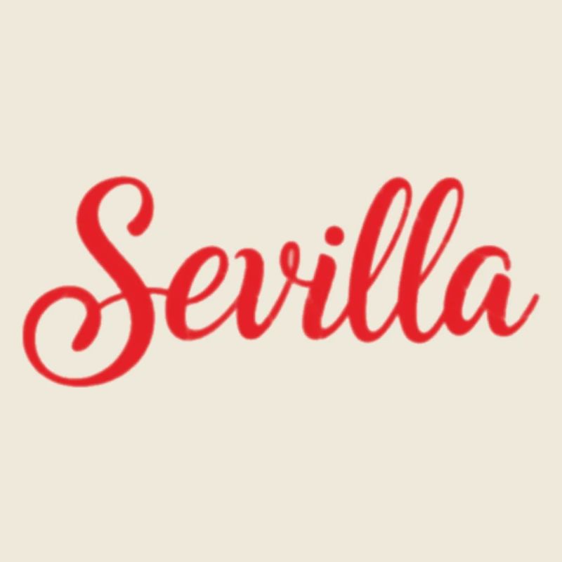 Sevilla Script Rot Pinsel