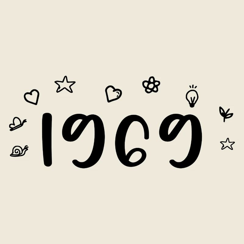 1969 Anniversary 1969 Retro 1969
