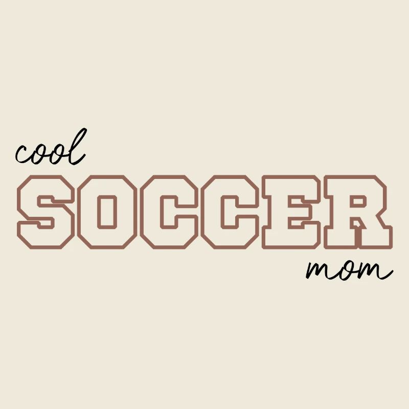 Maman de foot cool