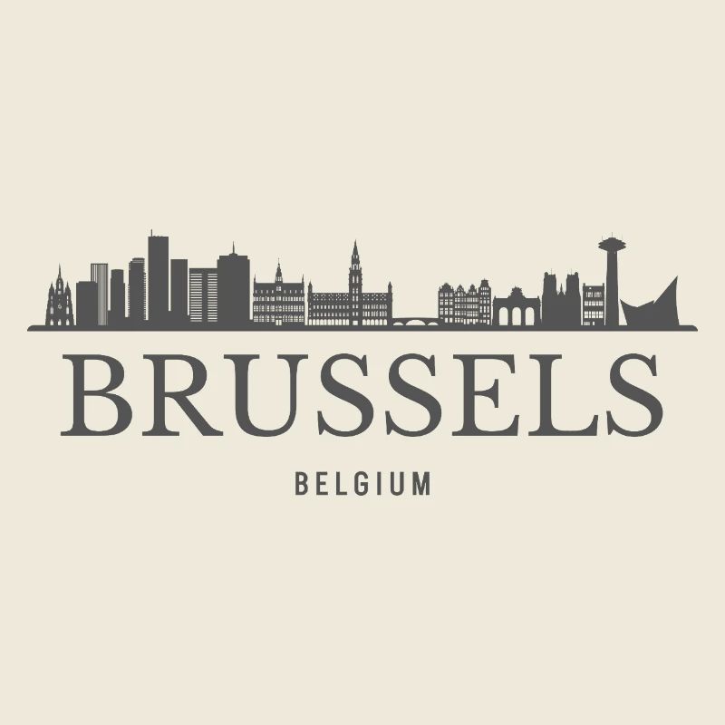 Brussels Belgium, Brussels skyline