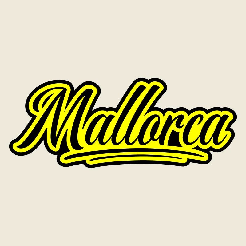 Mallorca Schrift