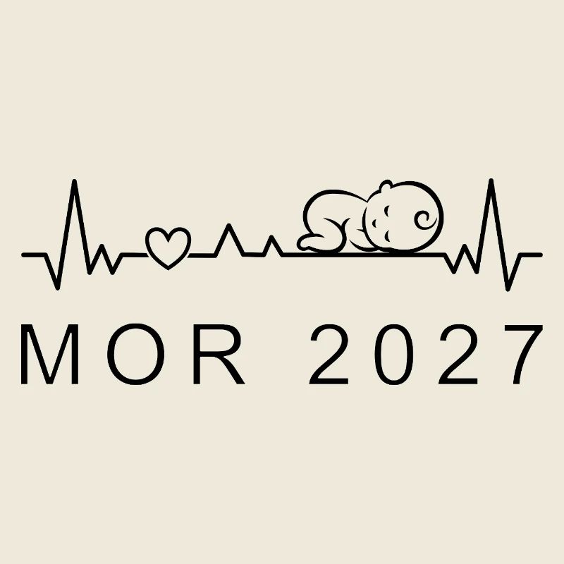 Mama 2027 Herzschlag Schwangerschaft Dänisch