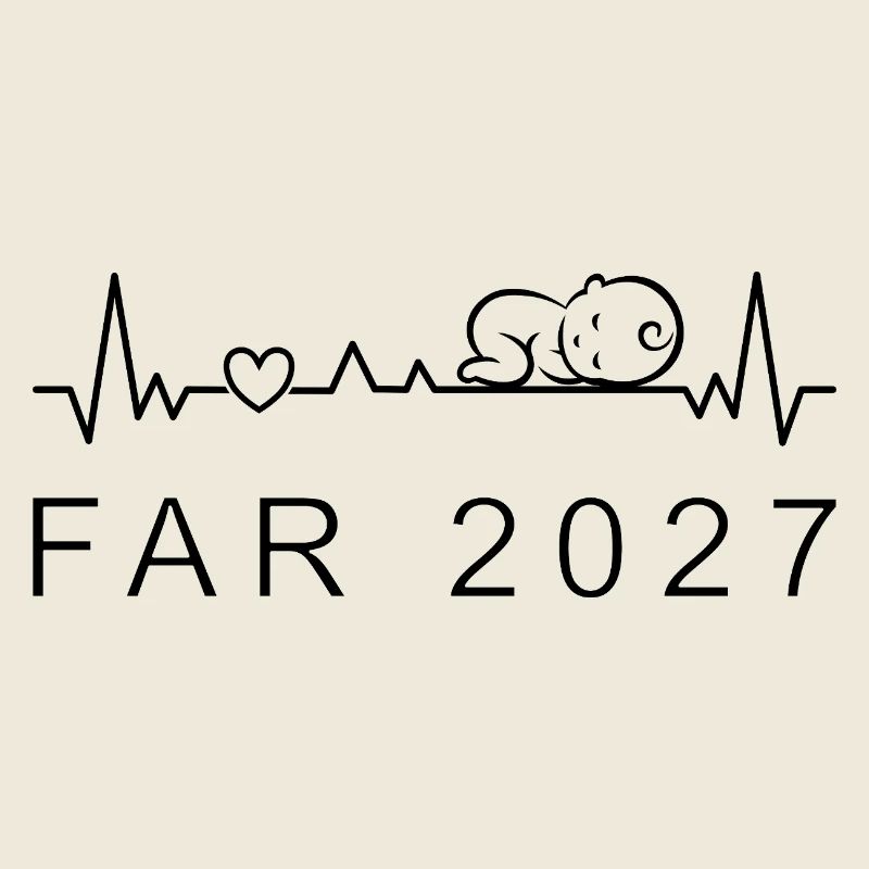 Papa 2027 Herzschlag Schwangerschaft Dänisch