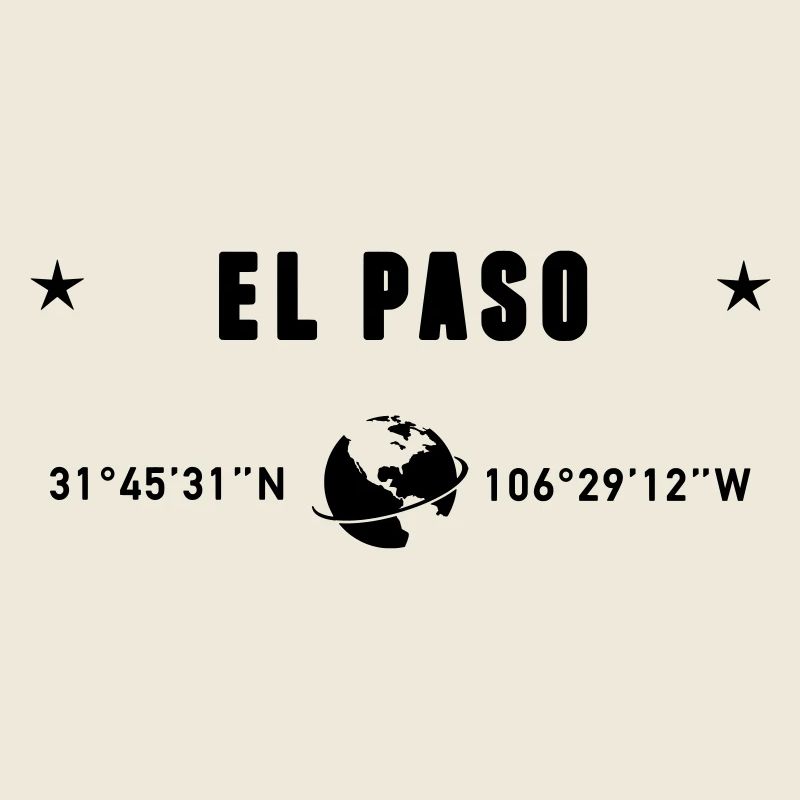 El Paso Texas Coordinates Planet Earth