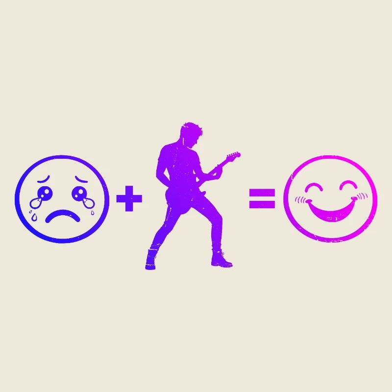 Geschenkidee für einen Guitar-Player mit E-Gitarre