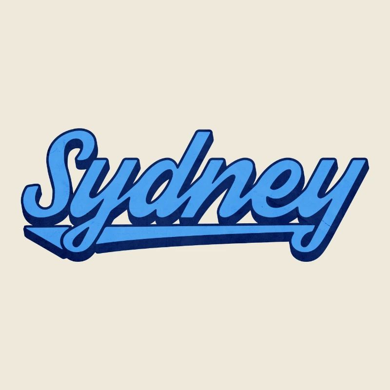 Sydney Ocean Script Logo