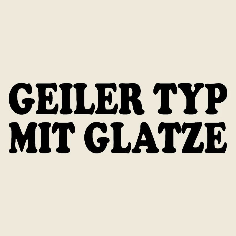 geiler typ mit glatze
